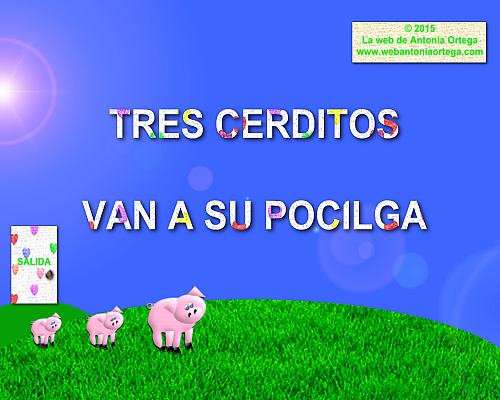 Juego PC Los cerditos van a la pocilga
