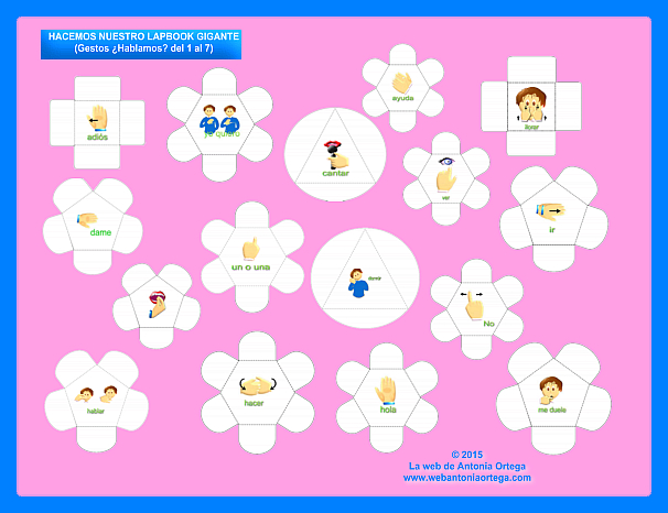 Lapbook Gigante con Gestos